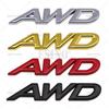 Car Styling 3D AWD Adhesive Metal Chrome Zinc Alloy Emblem Car Body Badge Sticker Auto Accessory for Mazda 3 CX-3 CX-5 RX-8 RX-5