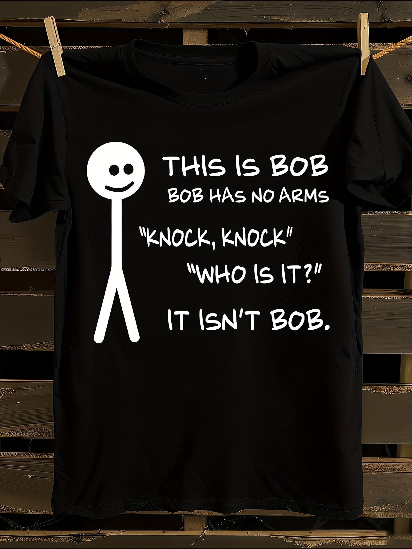 Funny Knock Knock Joke T-shirt S