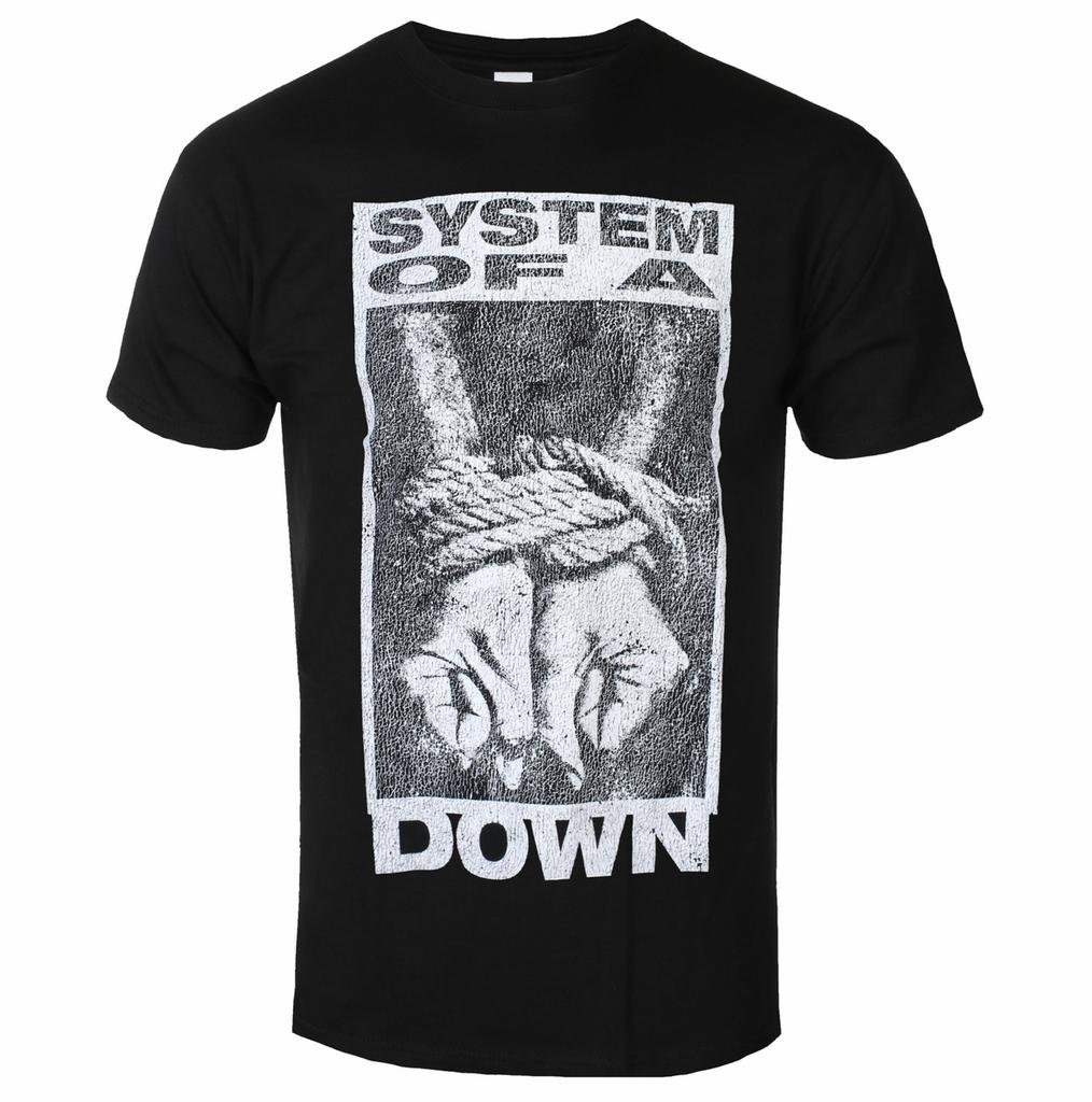 System Of A Down Pharoah Pattern Printed Tshirt Casual Street Style Cotton Tshirt Suitable For Enthusiasts To Wear