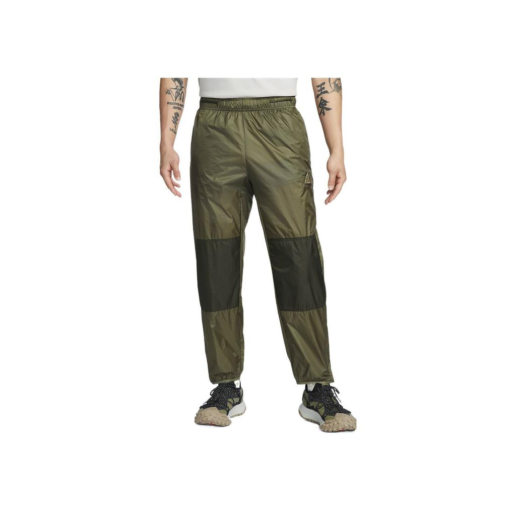 New Nike Knitted Sports Pants Men's Green DB1135-222