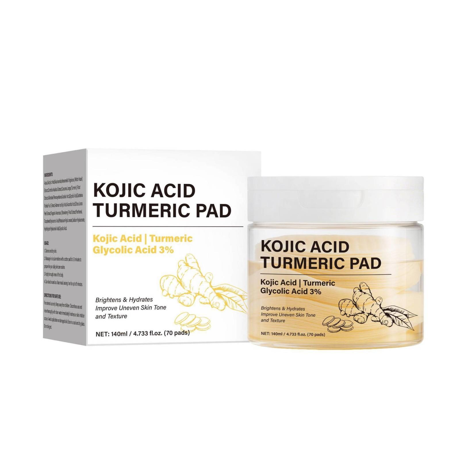 Kojic Purifying Toner Pads Cleanse Pores 140ml