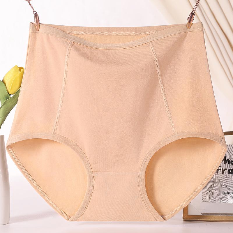 Braguitas Rojas de Cintura Alta para Mujer Año de Nacimiento Madre de Mediana Edad Mediana Edad y Anciana Talla Grande