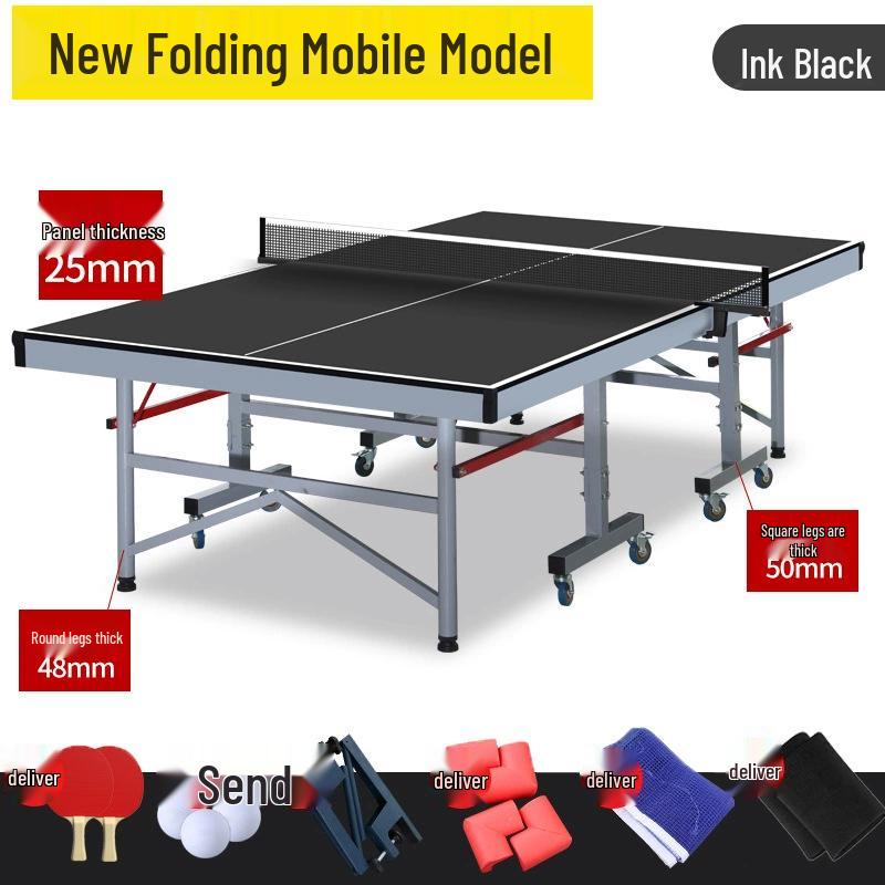 Binfu Foldable Indoor Standard Table Tennis Table