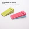 Stackable Silicone Door Stop Wedge Doorstops Anti Collision Home Office Door Rear Retainer