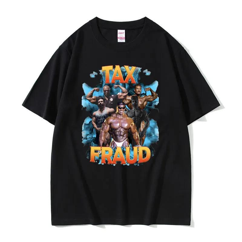 Evade Taxes Hit Maxes 2 Funny Graphic Tshirt Unisex Women Casual Oversized Tshirt Unisexs Round Neck Cotton Short Sleeve T Shirts