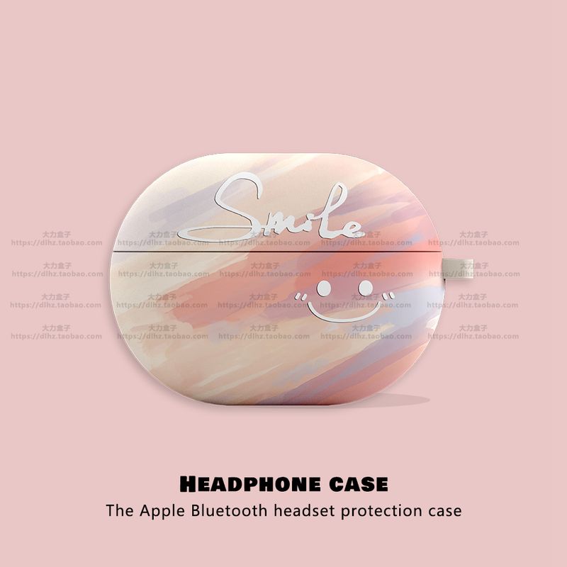 

for Xiaomi Air4se Silicone Redmi Buds6pro Bluetooth Wireless Earphone Case Buds5pro Soft Redmi Buds7s Earphone Case 6 Vitality Version Outer Box Youth Red rice Buds 7s Pink Cloud Smiley [Single Shell]]