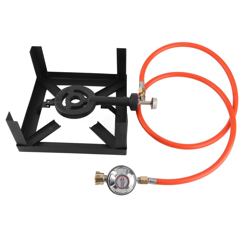 8KW Stove 8KW Gas Boiling Ring Cast Iron Stove Large Stove Outdoor Cooker Iron Frame Portable Fire Control Stove
