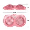 Bra Laundry Bag Lockable Zipper Underwear Washing Bag Reusable Silicone Bra Storage Bag Fits for 32A-38DD Cup
