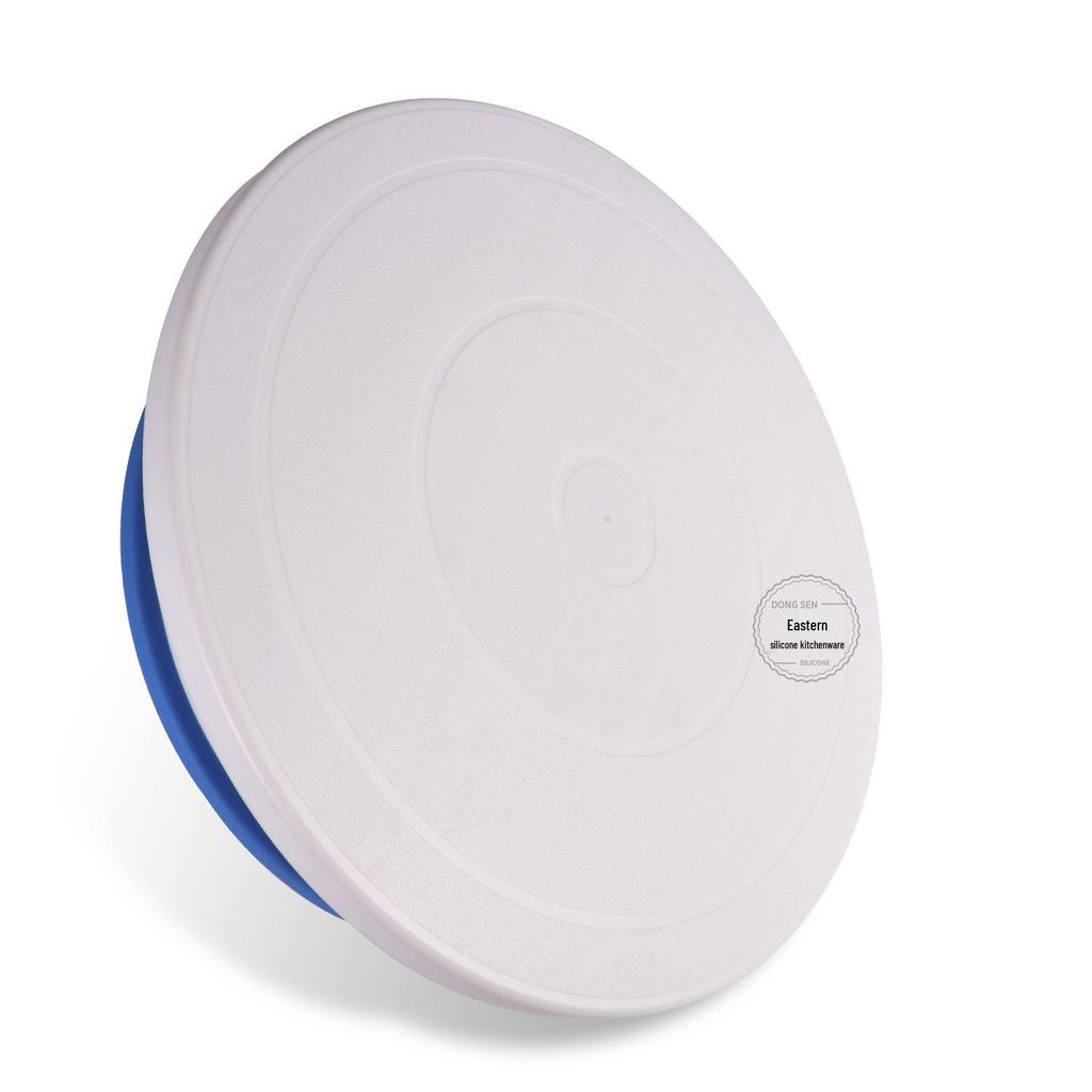 Rotating Cake Decorating Stand - Lightweight & Stable Plastic Turntable