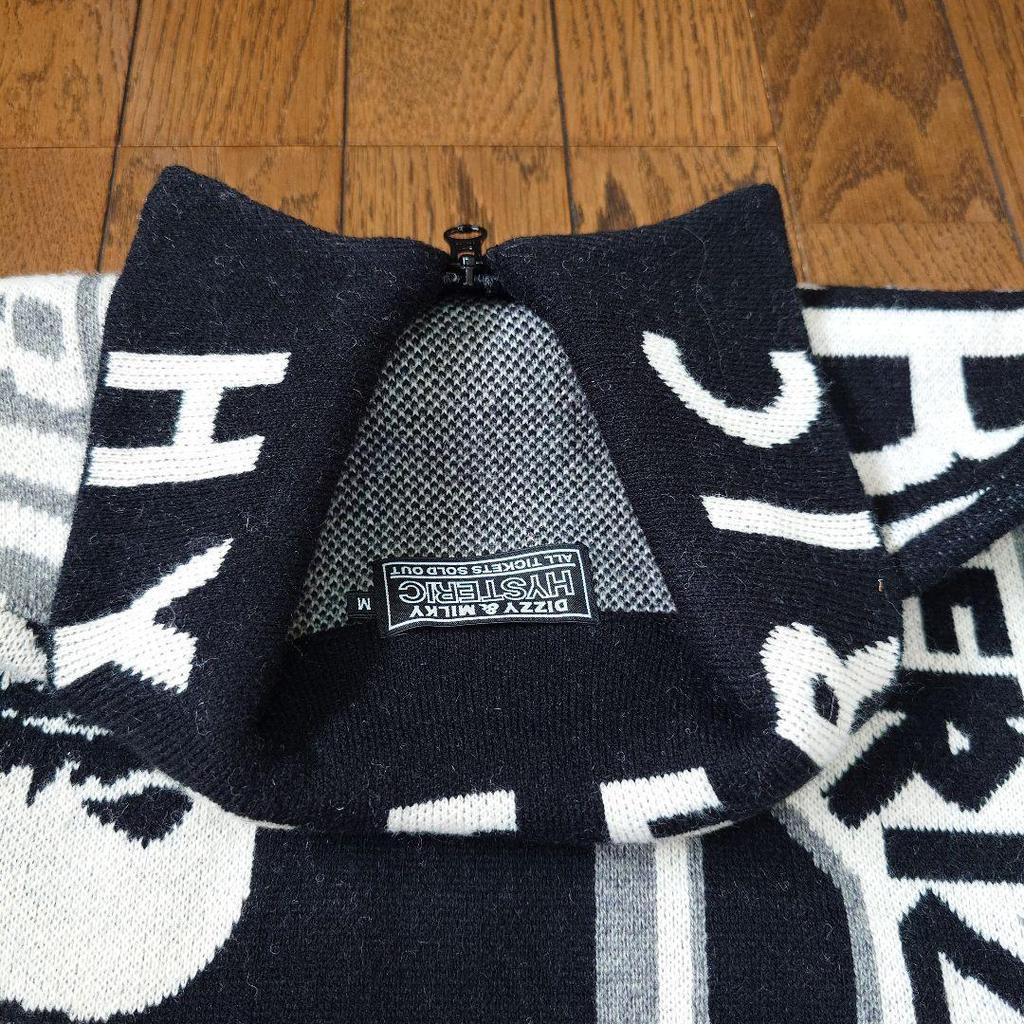 Used HYSTERIC GLAMORGirlJacquard jacketSweater
