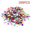 20/50/100Pcs Tongue Bars Surgical Steel Barbell Rings Ball Body Piercing Jewelry