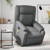 VidaXL Electric Recliner, Relaxation Chair with Adjustable Backrest and Footrest, Living Room Seat, Modern, 3205167