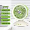 Taigexin USB Portable Desktop Fan with Night Light