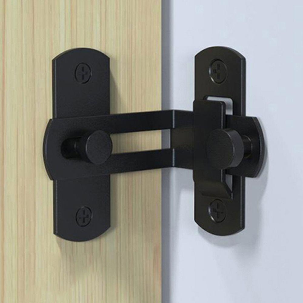 Buckle Window Right Angle Stainless Steel Theftproof Barn Latch Cabinet Lock Door Hasp