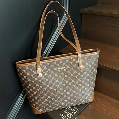 Lässige hochwertige Tote Bag Damen 2025 neue Handtasche für Pendler modische Ausgehtasche große Kapazität Schultertasche