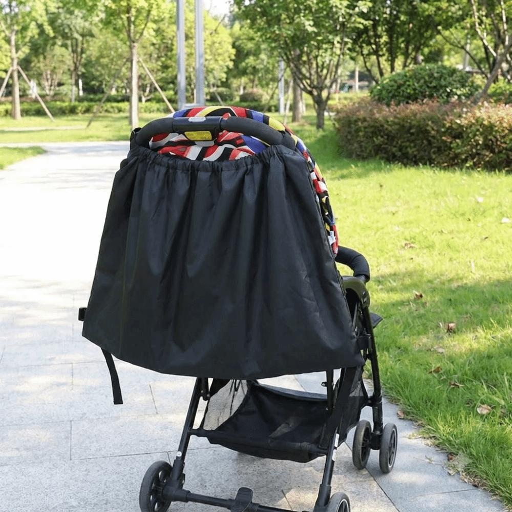 Large Capacity Stroller Hanging Bag Oxford Fabric Baby Stroller Bag Travel