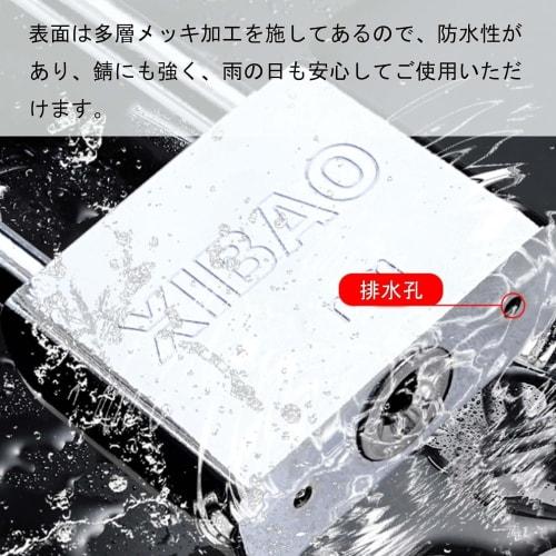 Stainless Steel Keyed Padlock, Outdoor U-Lock, 30mm Wide, Waterproof Security Lock, Durable, Corrosion-Resistant, Waterproof with Keyhole, Anti-Theft,