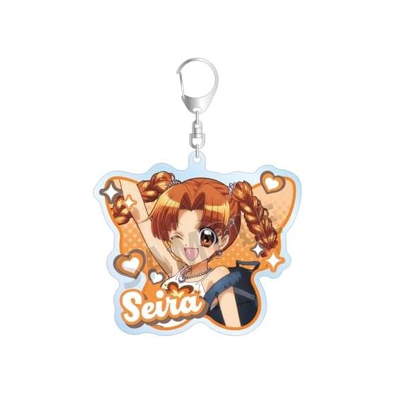 Mermaid Melody Pichi Pichi Pitch Seira Y2K Fashion Ver. BIG Acrylic Keychain