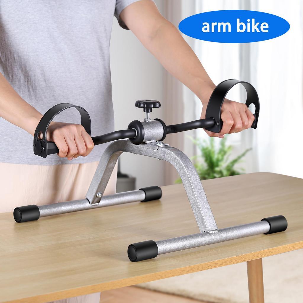 Pedal Exercise Mini Exercise Bike for Leg and Arm Recovery Exercises.