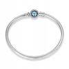 Pandora-Type Modular Bracelet Crystal S925 21Cm