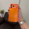 Minimalist Metal Ice Sensing Backplate Luxury Bussiness Sle Luggage Case for IPhone 17 Pro Max 16 15 Pro 14 13 Aluminum Shockproof Protective Case