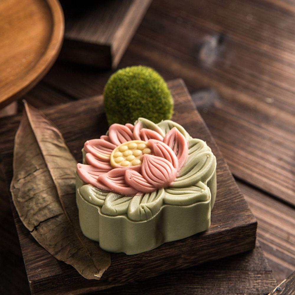 Lotus Flower Pastry Tools Cake Making Cookie Mold Baking Accessories Food Mold Mooncake Mould