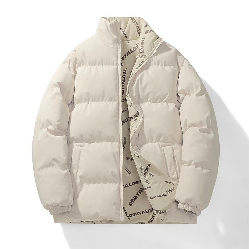 Men's Cotton-padded Jacket, Double-sided Warm, Couples Cotton-padded Jacket, Fashion Everything with Cotton-padded Jacket.