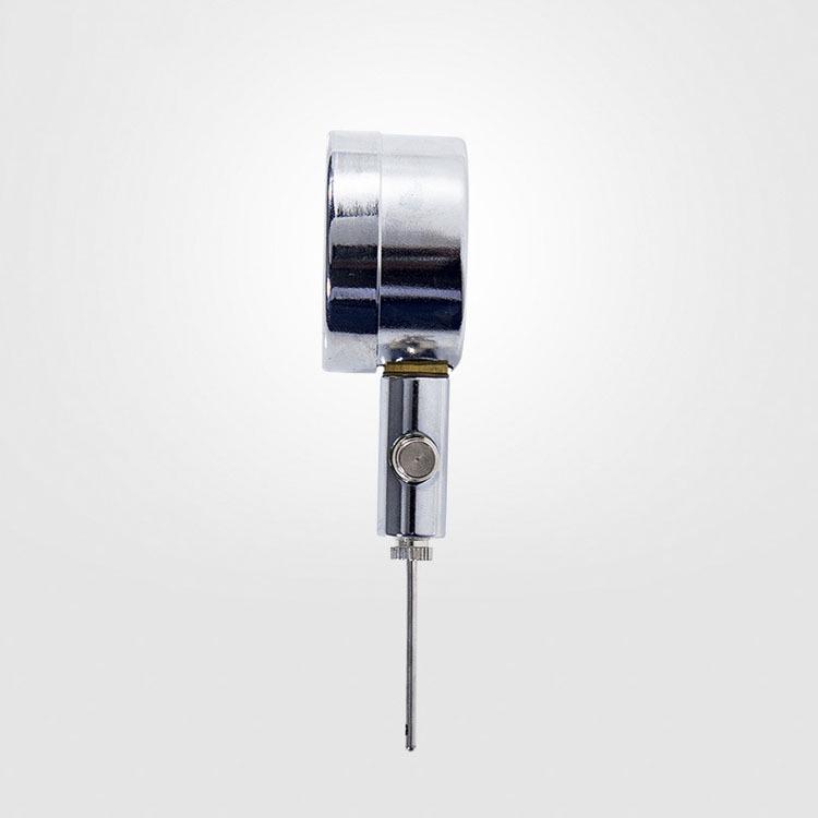 Multi-Sport Ball Air Pressure Gauge: Basketball, Football, Volleyball Referee Tool with Metal Construction