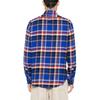 Polo Ralph Lauren Plaid Polo Collar Single-Breasted Long Sleeve Curved Hem Shirt Men Shirts Blue 710918882-001