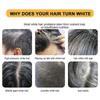 2Pcs Spartan Gray Hair Reverse Bar,Mane Gray Reverse Bar,Hair Darken Bar Soap