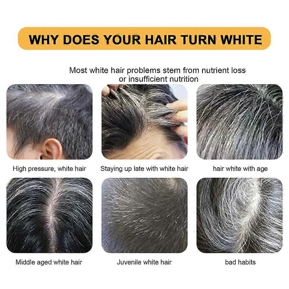 2Pcs Spartan Gray Hair Reverse Bar,Mane Gray Reverse Bar,Hair Darken Bar Soap