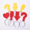 Arrow WiFi Hairband Question Mark Funny Props Headdress Creative Hair Band  Gift