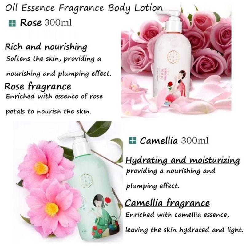 SANSEN - Oil Essence Fragrance Body Lotion - 2 Types
