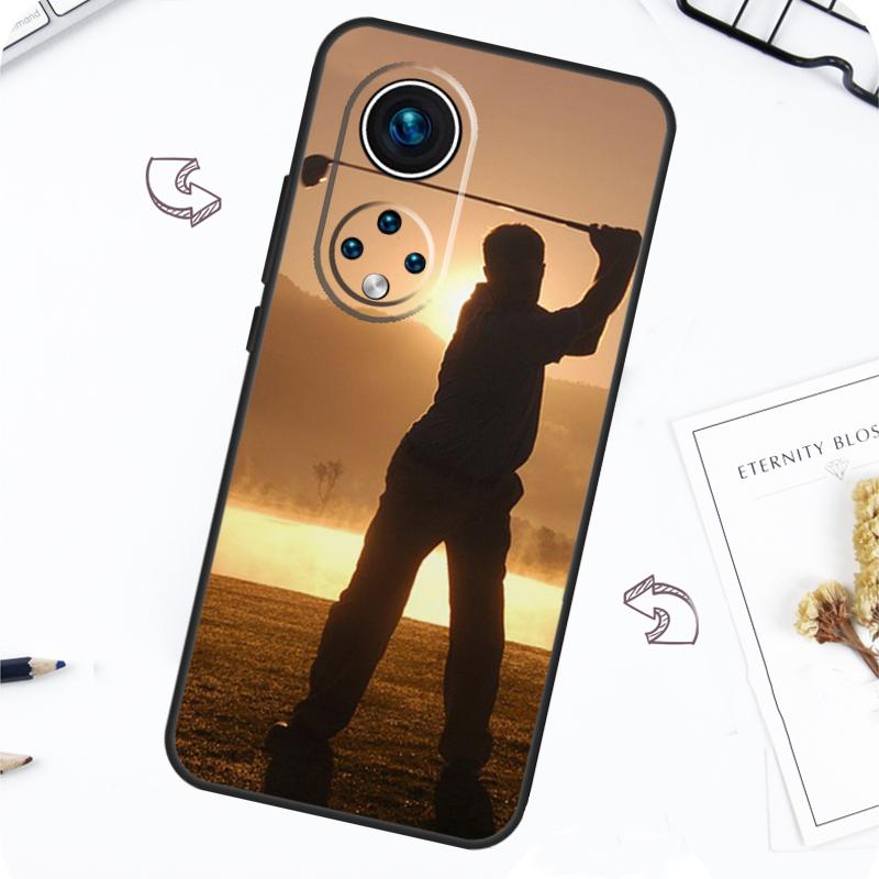 GOLF GOLFER GOLFING SUNSET Case For Honor Magic 7 Lite 5 6 Pro Honor 200 50 70 90 Lite X8b X9a X8a X8 X9 X9c X9b Cover