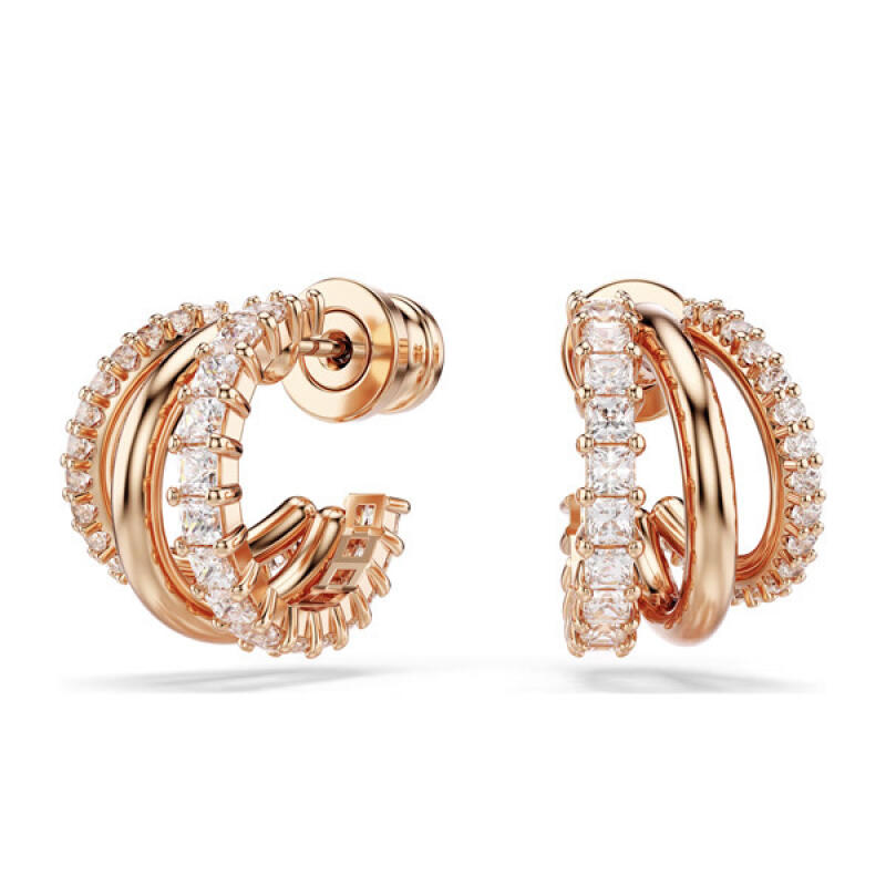 

Swarovski Hyperbola Mixed-Cut Hoop Earrings 5698702 5698702