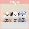Puppy Scarf Cute Key Chain Cartoon Girl Backpack Decorative Pendant Gift Doll