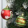 6cm Festival Christmas Balls Ornament Christmas Cheer Tree Balls Ornament with Fine Detailing Festival Hanging Bauble
