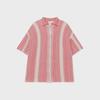 Men's Trendy American Color-Block Ice Silk Short-Sleeve Shirt
