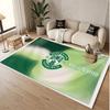 Personalized Crystal Velvet Carpet Hibernian FC Pattern Non Slip Floor Rug