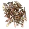 40Pack Self Drilling Anchors Screws Set Drywall Metal Anchors Knock Type for House Decoration Picture Frame
