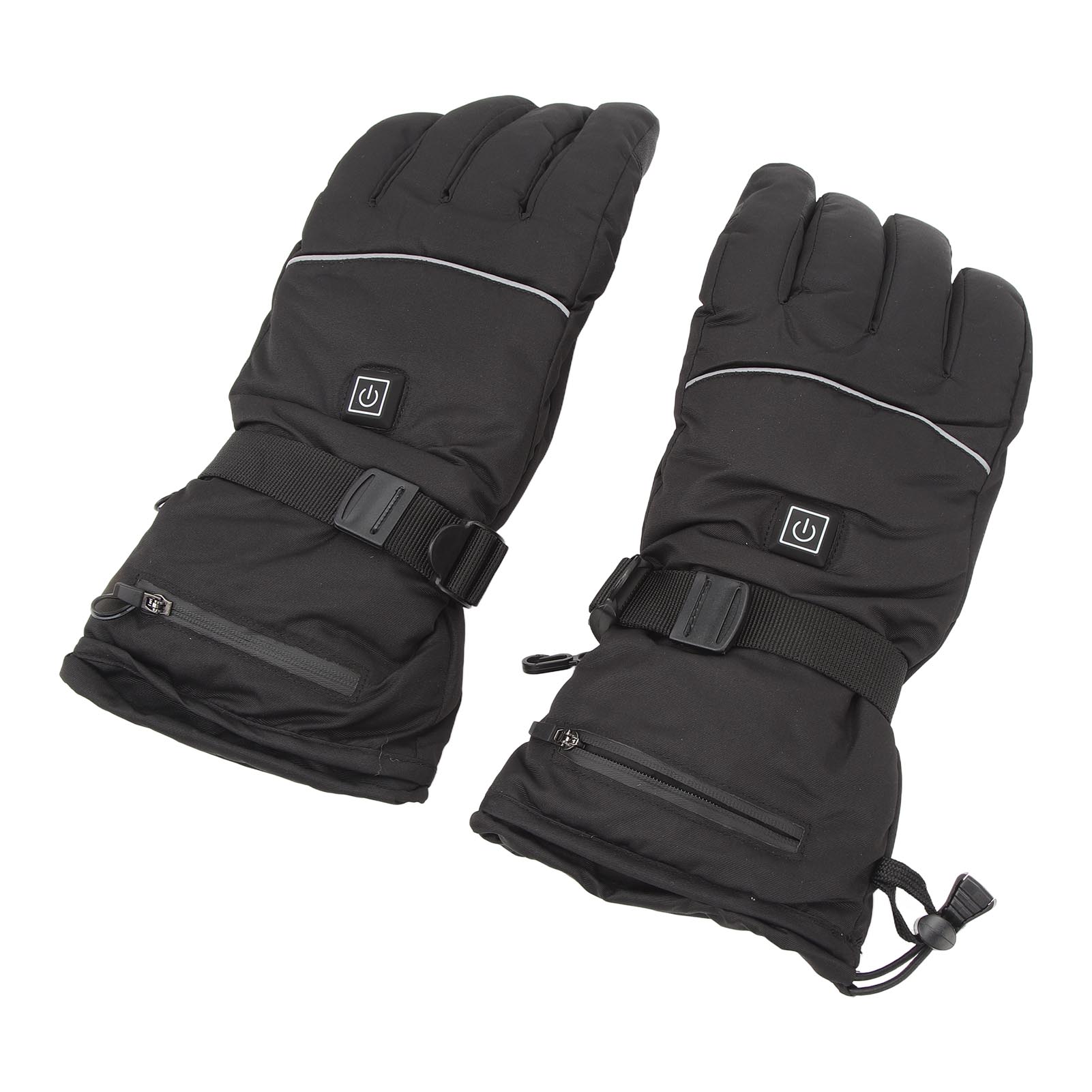 

Одна пара перчаток с подогревом, 3 уровня температуры, сенсорный экран, противоскользящие, водонепроницаемые, эластичные, работающие от батареи