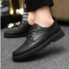 Mens Luxury Shoes Italy Oxford Leather Shoes for Men Classic Business Dress Shoes Quality Trend Casual Loafers Brogue Shoe