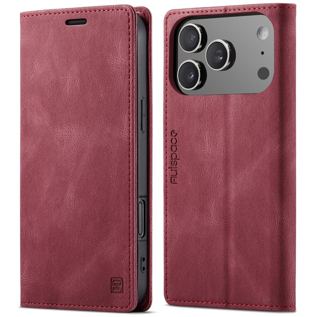 Suitable for Apple 17 Phone Case, iPhone 16E Flip Phone Case with Card Slot, S25FE Magnetic Protective Case