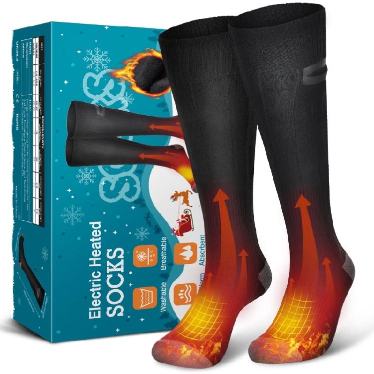 Electric USB Winter Warm Heated Socks Foot Warmer with 3 Temperature Adjustment