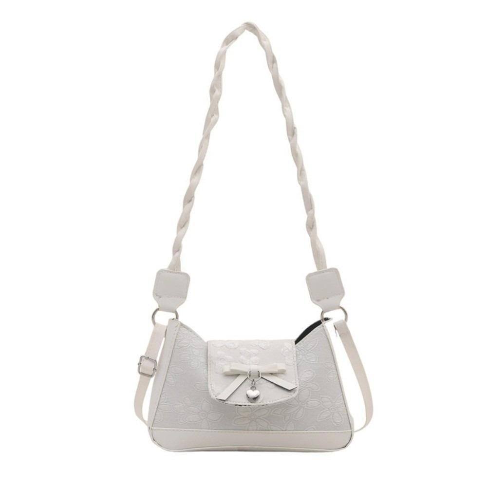 Luxury Bow Shoulder Bag Korean Women's Handbags Fashion Bow Crossbody Bag  Purses