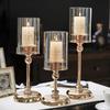 Luxury European Metal Candlestick for Home, Dining, Living Room, Hotel & Wedding Decor