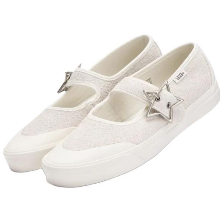 Vans Mary Jane Starz Casual Mary Jane Low Top Skate Shoes Women sneaker White VN000CRRCCZ