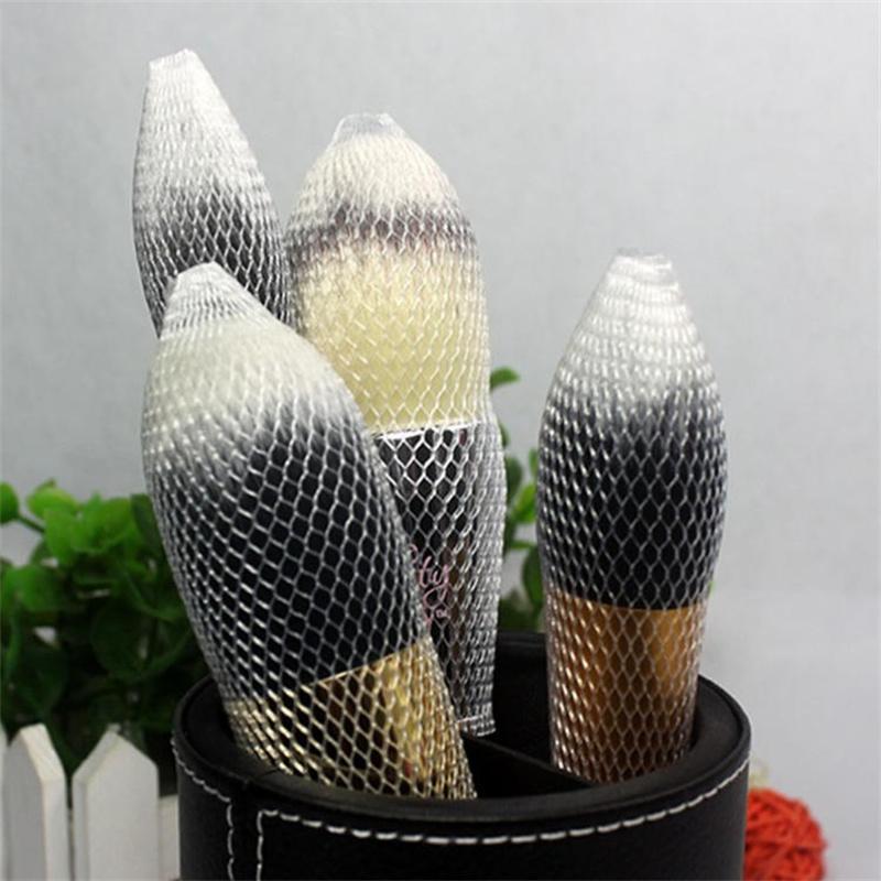 10/50/100/200PCS Makeup Brush Protective Mesh Set Gauze Set Makeup Brush Protective Mesh Set Flower Protective Mesh Set