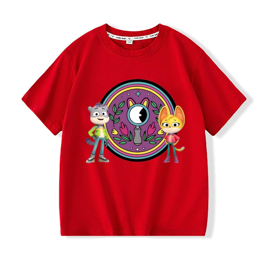 The Creature Cases T-Shirt Jungen Und Mädchen Cartoon-T-Shirt 100% Baumwolle Sommer T-Shirts Lässig Bequem Hohe Qualität O-Ausschnitt Oberteile