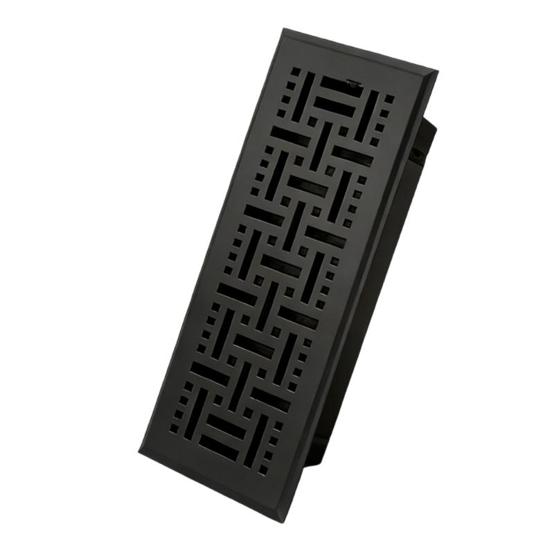 

Elegant Dark Two Stage Circulation Grille produced Of Heavy Iron Material For Indoor Locations чёрный